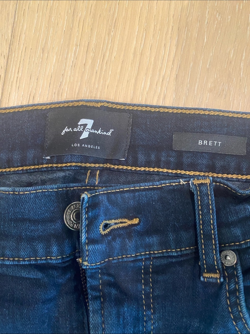 Men’s 7 Brett Bootcut Jeans 33 with a 31” inseam - Picture 2 of 7